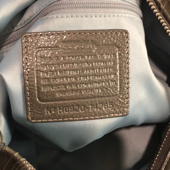 Coach Patent Shoulder Tote - Picture 7 of 10